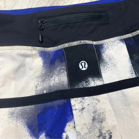 Lululemon Pace Setter Pleated Skirt Milky Way Galaxy Blue Marble RARE🦄 / 8T - Picture 11 of 16